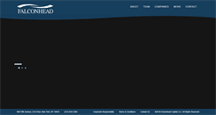 Desktop Screenshot of falconheadcapital.com